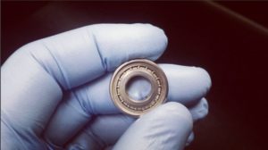 Authentic PKB Aerospace Bearing at the Pacamor Kubar Bearings factory in Troy, NY.