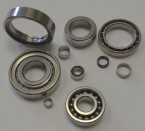 PKB manufactures bearings up to 1.125" O.D.