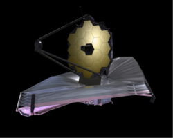 The James Webb Space Telescope Photo Courtesy of Northrop Grumman